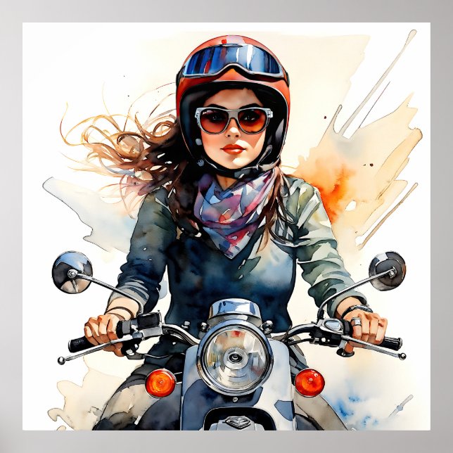 Poster "Zephyra" "Vento Dolce" - Vent doux (Devant)