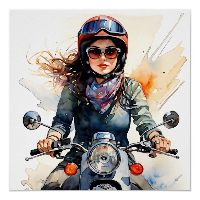 Poster "Zephyra" "Vento Dolce" - Vent doux (Devant)