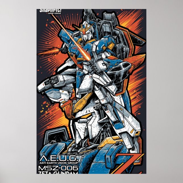 Poster Zeta Gundam (Devant)