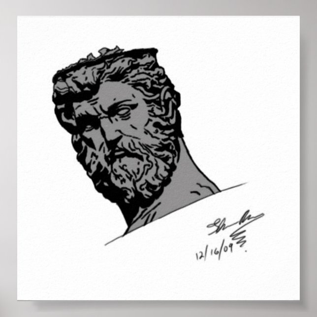 Poster Zeus (Devant)