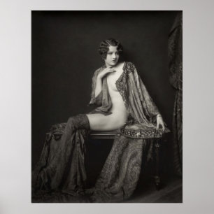 Poster ZIEGFELD FOLLIES GIRL - JEAN ACKERMAN c. 1926