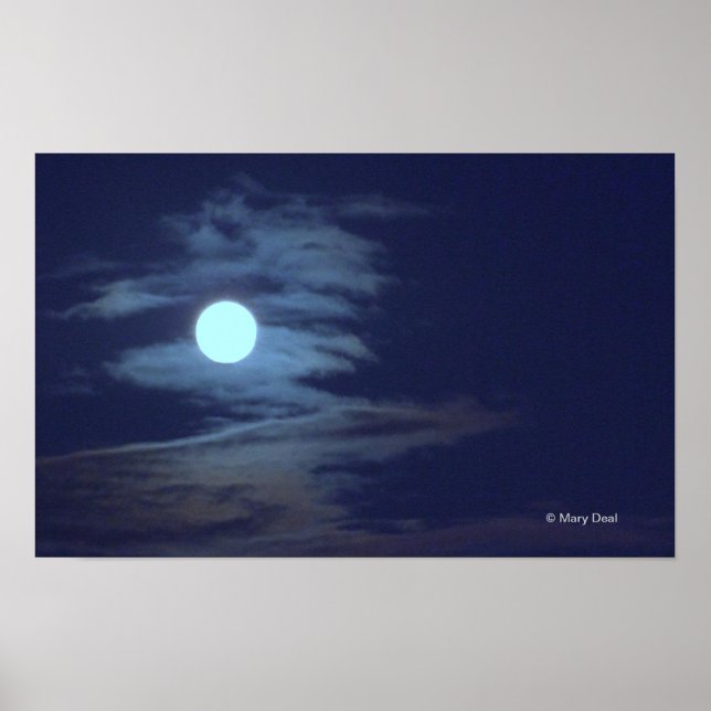 Poster Zig Zag Moon (Devant)