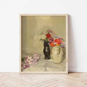 Poster Zinnias   William Nicholson