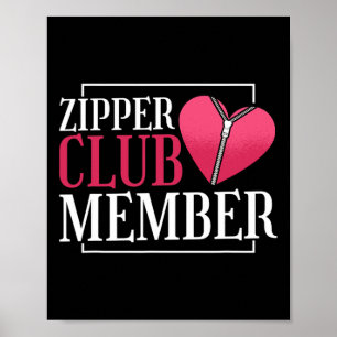 Poster Zipper Club Membre Sensibilisation aux maladies ca
