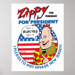 Poster Zippy Pour Président !