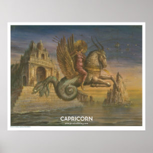 Poster Zodiac - Capricorne