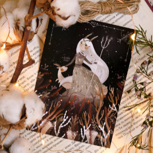 Poster Zodiac Capricorne par Alexandra Dikaia