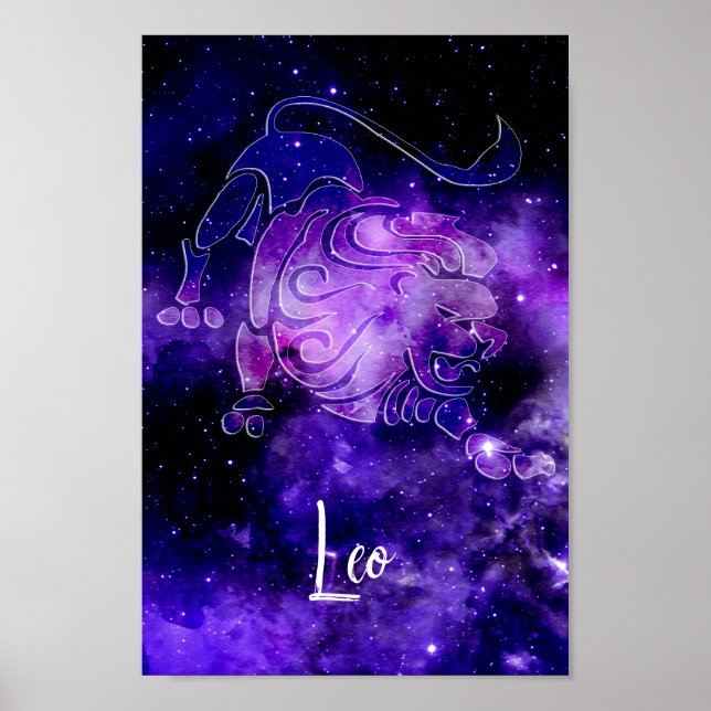 Poster Zodiac : Leo (Devant)
