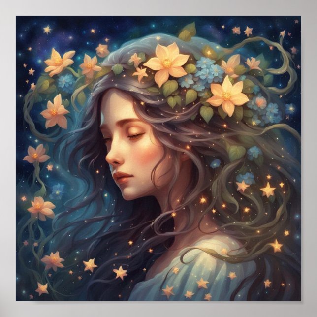 Poster Zodiac Virgo (Devant)