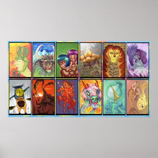 POSTER ZODIAQUE (Devant)