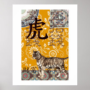 Poster Zodiaque chinois