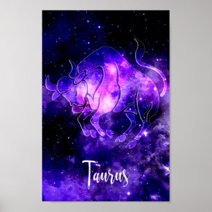 Poster Zodiaque : Taurus
