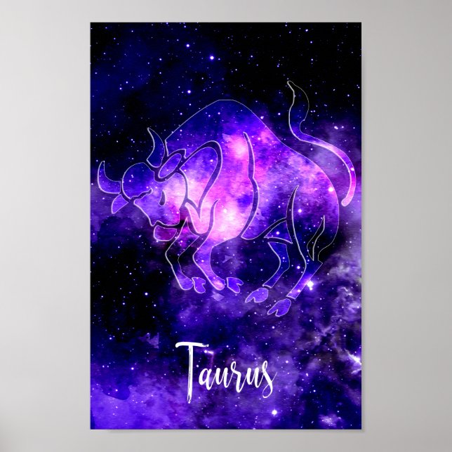 Poster Zodiaque : Taurus (Devant)