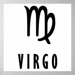 Poster Zodiaque virgo