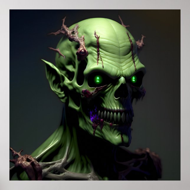 Poster Zombie (Devant)