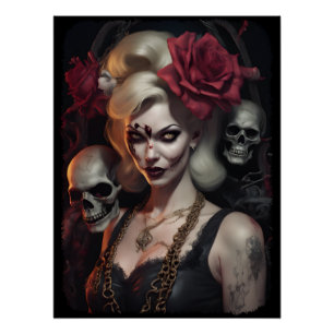 Poster Zombie Babe 07