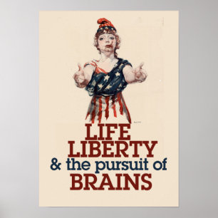 Poster Zombie Liberty