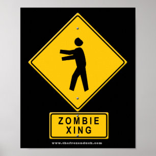 Poster Zombie XING