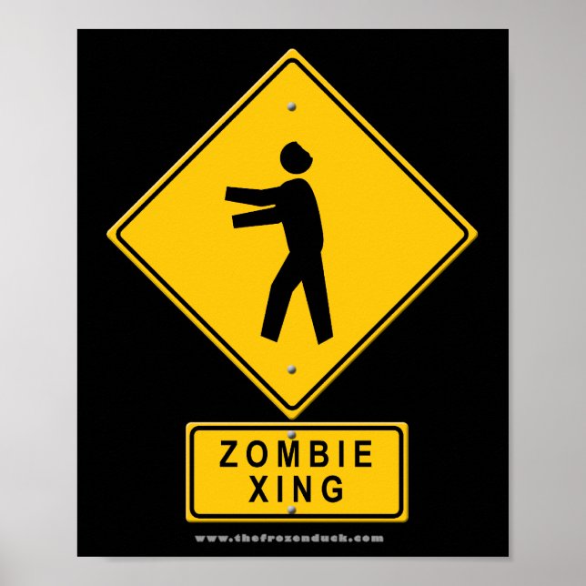 Poster Zombie XING (Devant)