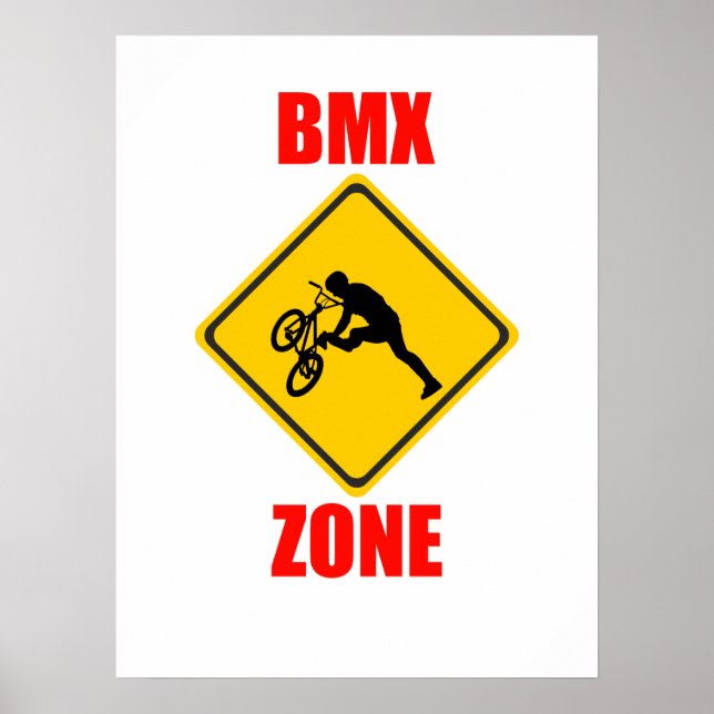 Poster Zone Bmx (Devant)