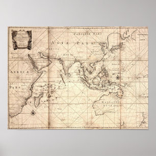 Poster Zone commerciale "Dutch East India Company" (COV)