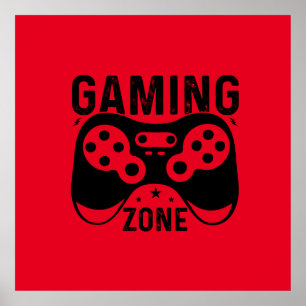 POSTER ZONE DE JEUX