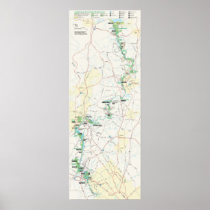 Poster Zone nationale de loisirs de la rivière Chattahooc