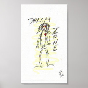 Poster Zone rêveuse - art de couverture