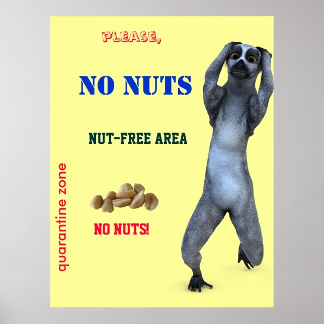 Poster Zone sans écrou (Devant)