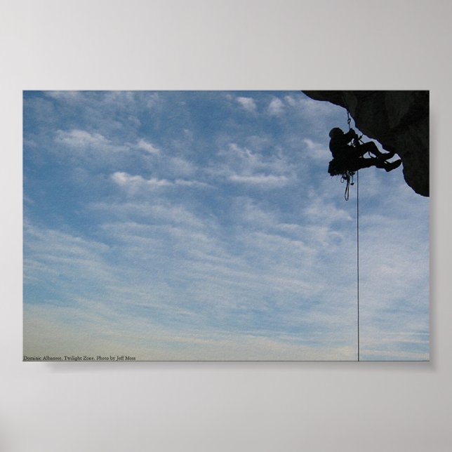 Poster Zone, Shawangunks (Devant)