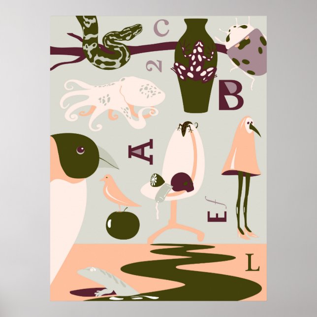 Poster Zoo dream  (Devant)