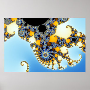 Poster Zoom de Mandelbrot D03