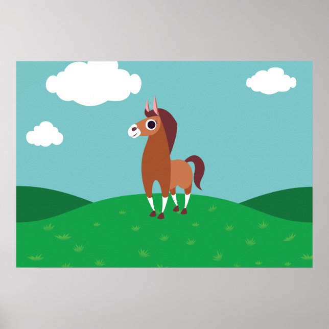 Poster Zora le cheval (Devant)