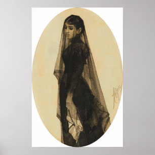 Poster Zorn - La veuve