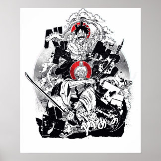Poster Zoro et Luffy