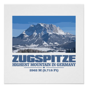Poster Zugspitze