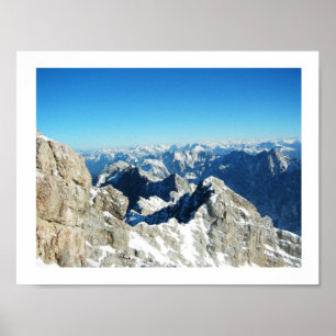 Poster Zugspitze, Allemagne