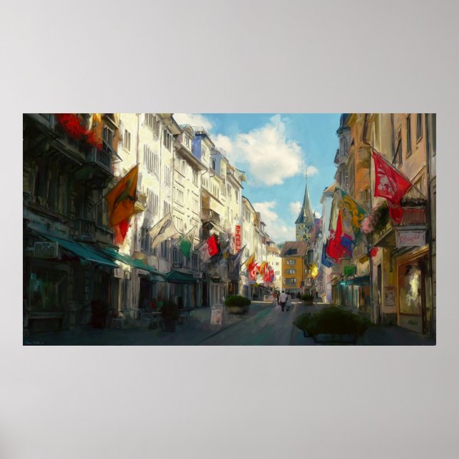 Poster Zurich (Devant)