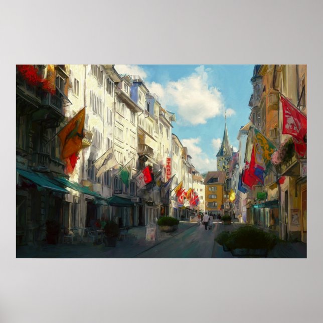 Poster Zurich (Devant)