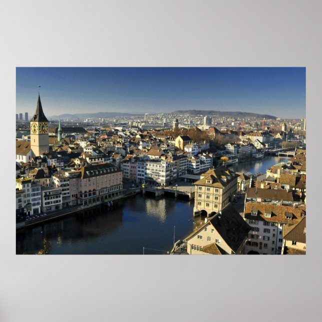 Poster Zurich, Suisse (Devant)