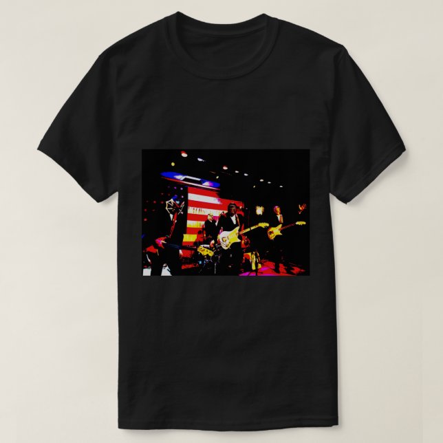 Posterized Los Straitjackets Premium T-Shirt (Design Front)