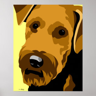 Posters Airedale Terrier