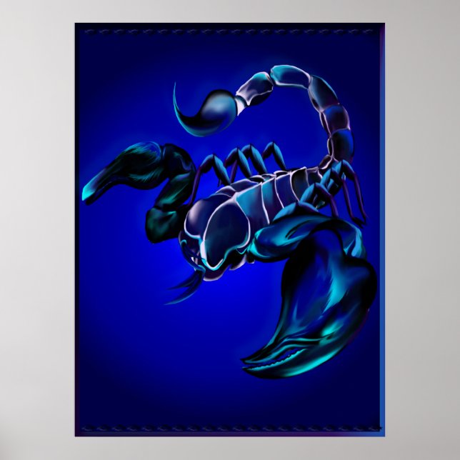 Posters Black Scorpion (Devant)