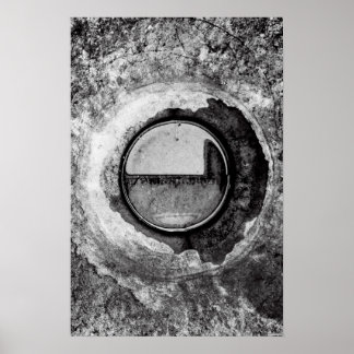 Posters d'art "Aqua Orb Grey"