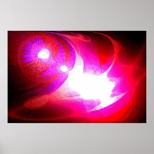 Posters d'art numérique Ordinateur Abstrait Imprim (Devant)