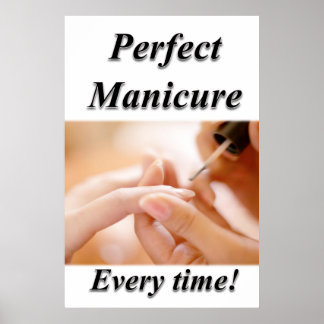 Posters de manucure Parfait Salon à ongles