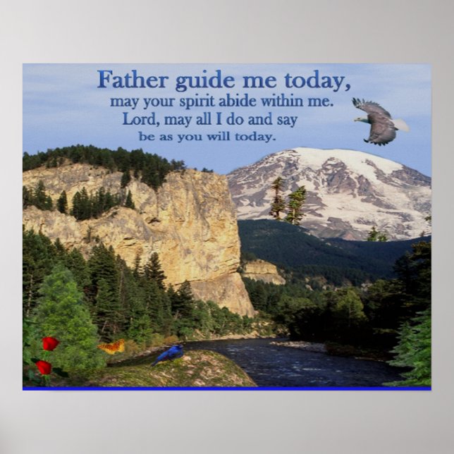 posters de prières chrétiennes (Devant)