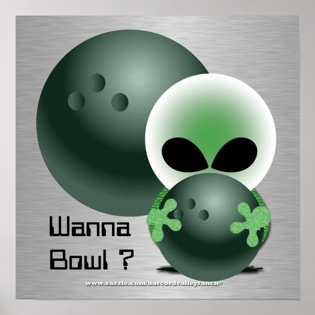 Posters de quilles personnalisés cadeaux (Devant)