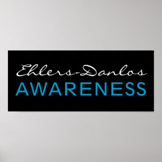 Posters de sensibilisation Ehlers-Danlos