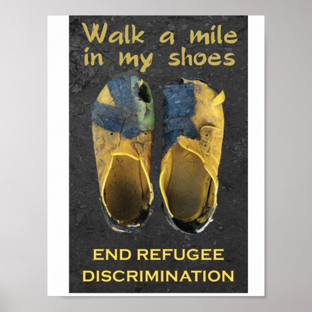 Posters de soutien aux réfugiés (Devant)